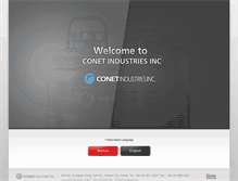 Tablet Screenshot of conetind.com